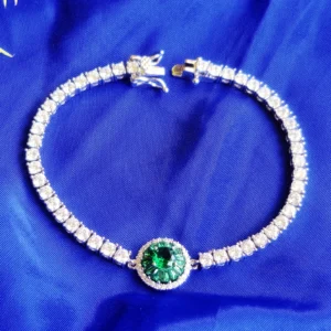 royal 925 silver bracelet tennis design